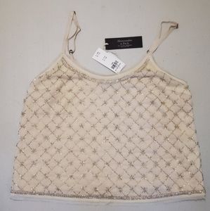 Abercrombie Beaded Embellished Cami
